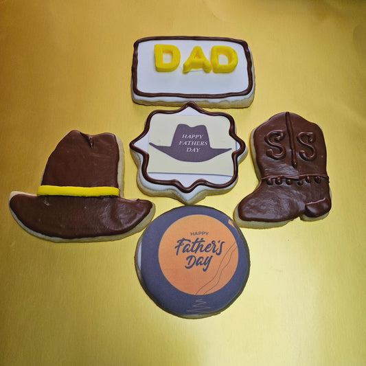 Father's Day Custom Made Sugar Cookies