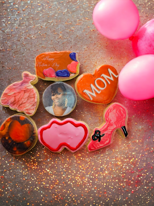 Mother's Day Custom Made Sugar Cookies